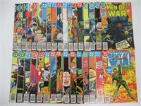 DC Bronze Age War Comics Lot w/Runs+1-Shot