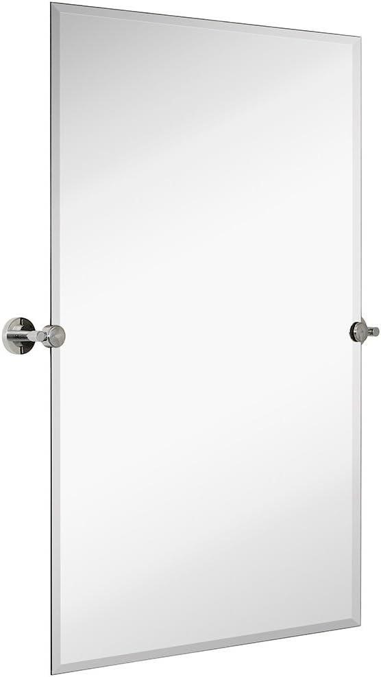 $120  24x36 inch Frameless Pivot Bathroom Mirrors