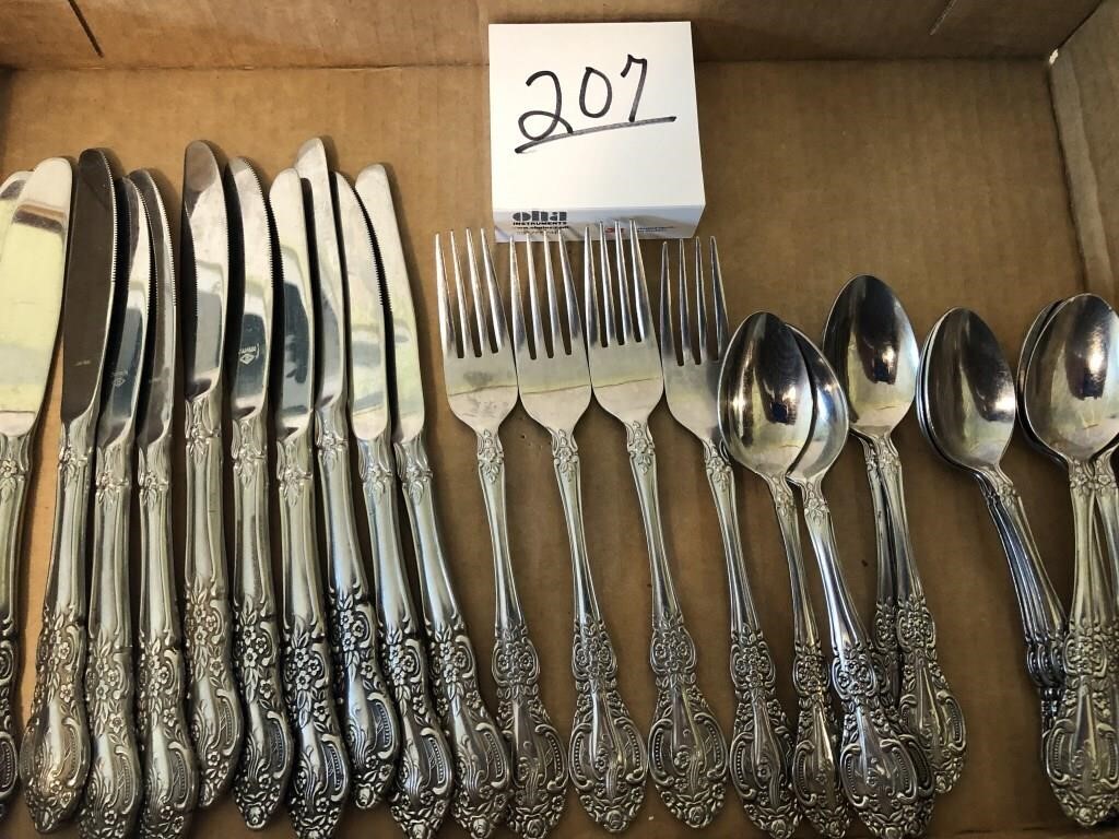 Springtime silverware