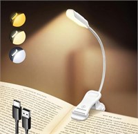 GLOCUSENT WILLOW BOOK LIGHT FOR READING IN BED,