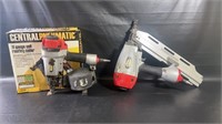 Central Pneumatic 11 gauge coil roofing nailer,