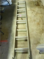 Keller 16 ft aluminum extension ladder