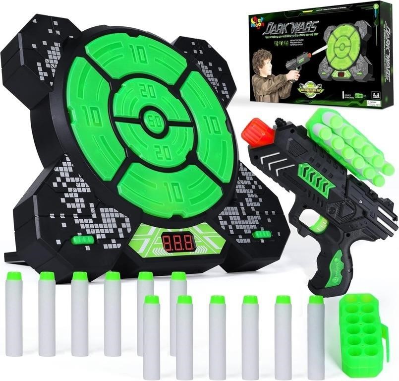 Moon Digital Target with Foam Dart - Glow Toy