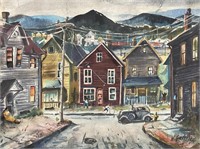 Drawing on paper ,Henry Martin Gasser