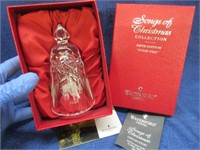 2000 waterford crystal 5in bell in red box