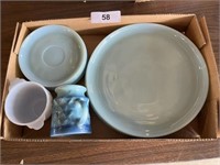 Light Blue Fire King Dishes