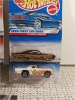 F8. Matchbox and hot wheels, 5 packages in good