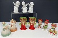 Collection of Goebel and Lefton Figurines