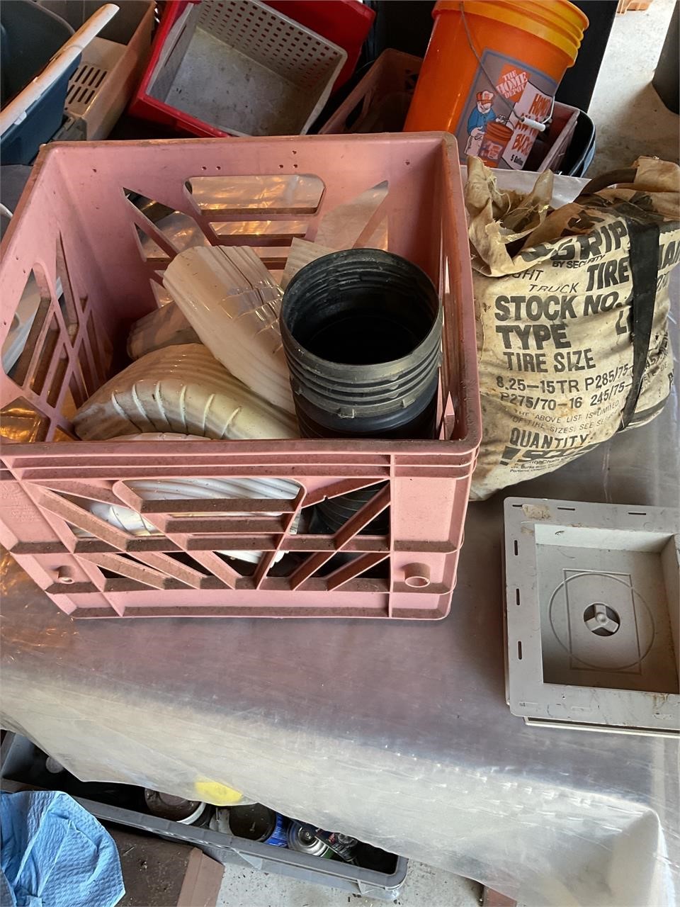 Crate lot