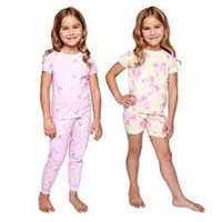 4-Pc Pekkle Girl's MD (7/8) Sleepwear Set,