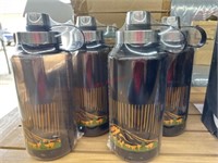 4 orange mountain 32 oz water bottles