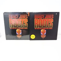 2 X Quincy Jones Roots Soundtrack Vinyl LPs