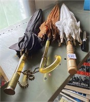 3 VINTAGE UMBRELLAS