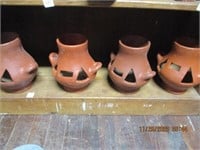Red Clay Planter or Candleholder