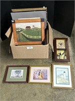 Lot of Small Vintage Artwork.