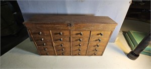 Valley Forge Wood Watch Maker Cabinet