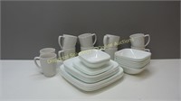 Corelle "Vitrelle" Dishes + Mugs