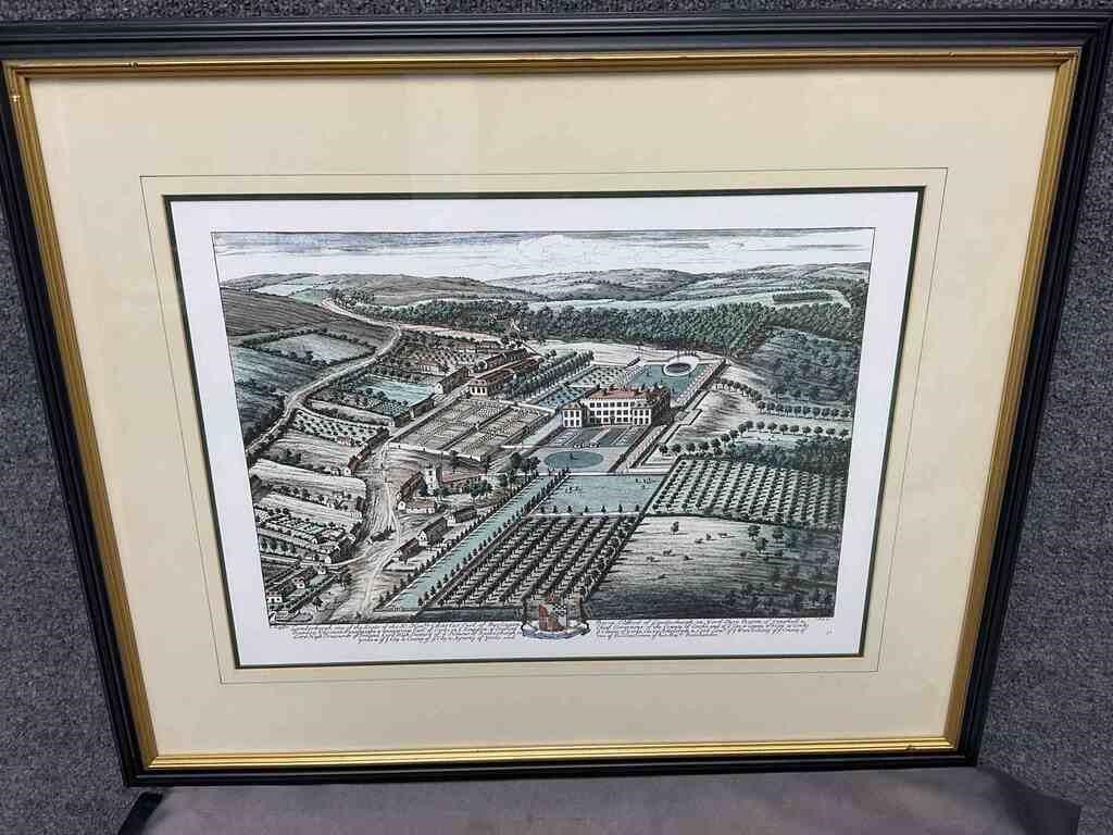 Framed Print of Engraving