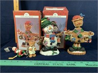 Assortment of Christmas Figurines and  Ornaments