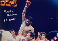 Autograph COA Roberto Duran Photo