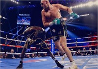 Autograph COA Tyson Fury Photo