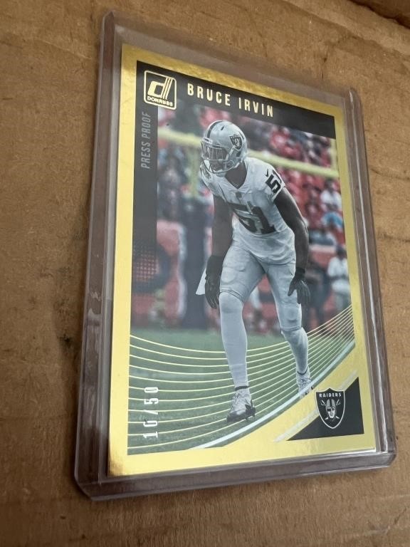 Bruce Irvin Press Proof Gold /50