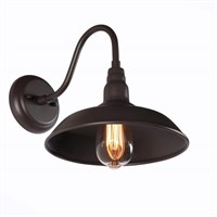 Bell Ridge 10in Brown Outdoor Lantern Sconce