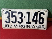 VIRGINIA License Plates