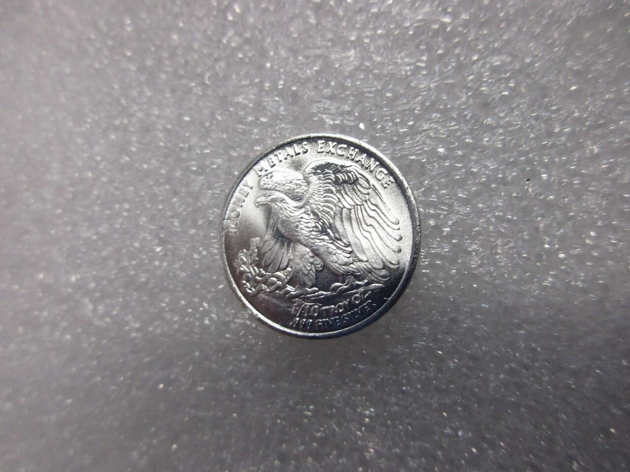1/10 ounce 999 silver round