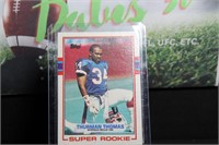 1989 Topps Super Rookie Thurman Thomas #45- Bills