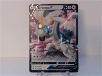 Pokemon Card Rare Drampa V Full Art Holo