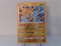 Pokemon Card Rare Zapdos Holo Stamped