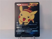 Pokemon Card Rare Black Pikachu GX