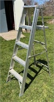 5 foot aluminum step ladder