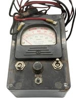 Vintage Bell System Megohms to Kilohms Meter