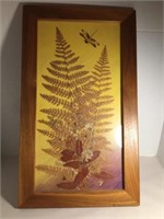 PRESSED LEAF & BUTTERFLY FRAMED ART