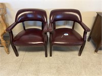 Pair of Matching Reception Chairs