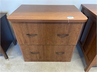 Wooden 2-Drawer Lateral File Cabinet