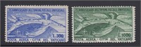 Vatican City Stamps #C18-C19 Mint NH 1949 Angels &