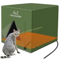 Heated Cat House for Outdoor Cats in Winter