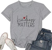 "Kindness Matters" womens t-shirt.