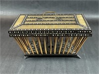 Bamboo African Decorative Box