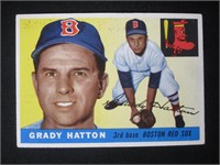 1955 TOPPS #131 GRADY HATTON RED SOX