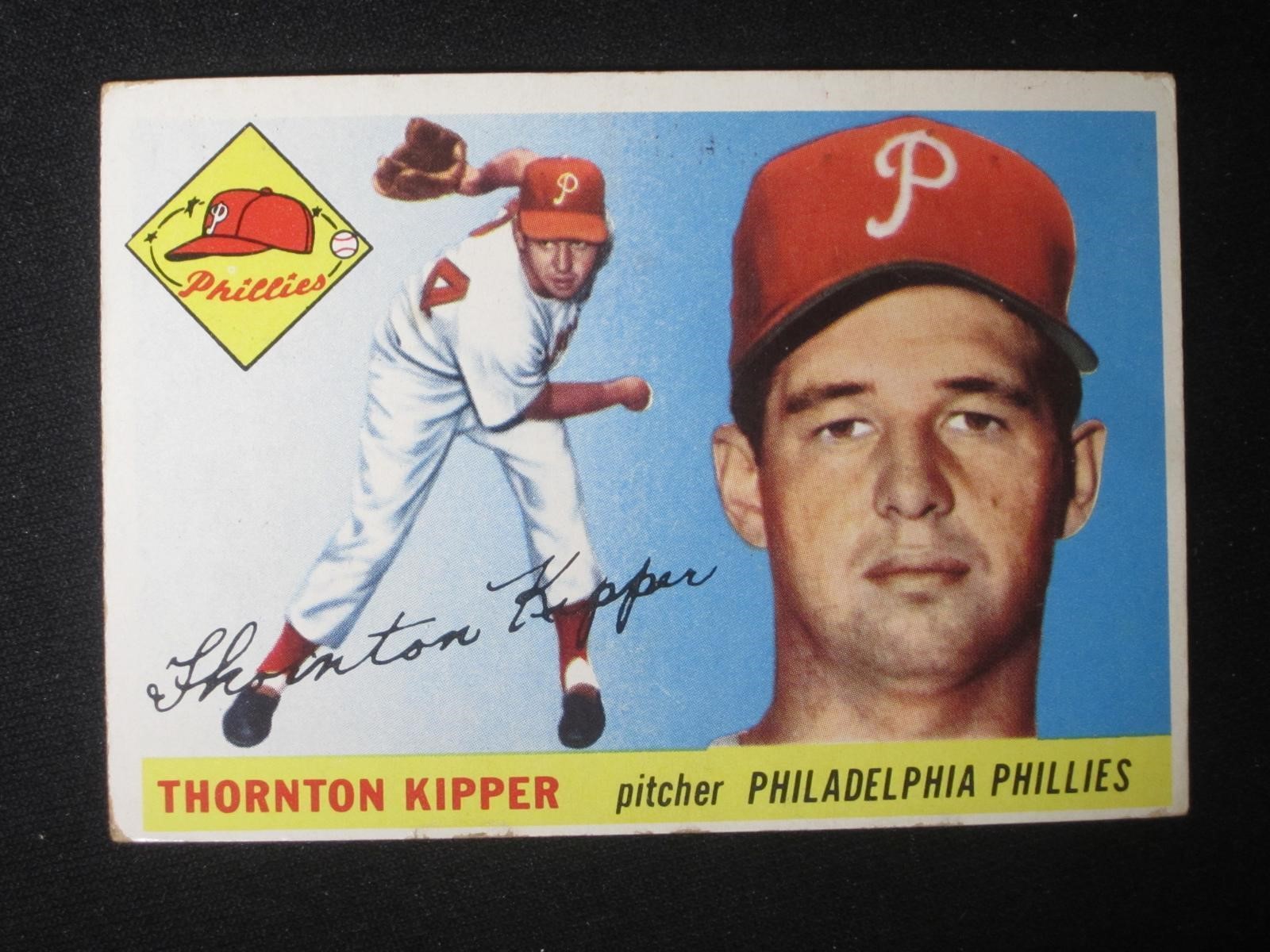 1955 TOPPS #62 THORNTON KIPPER PHILLIES