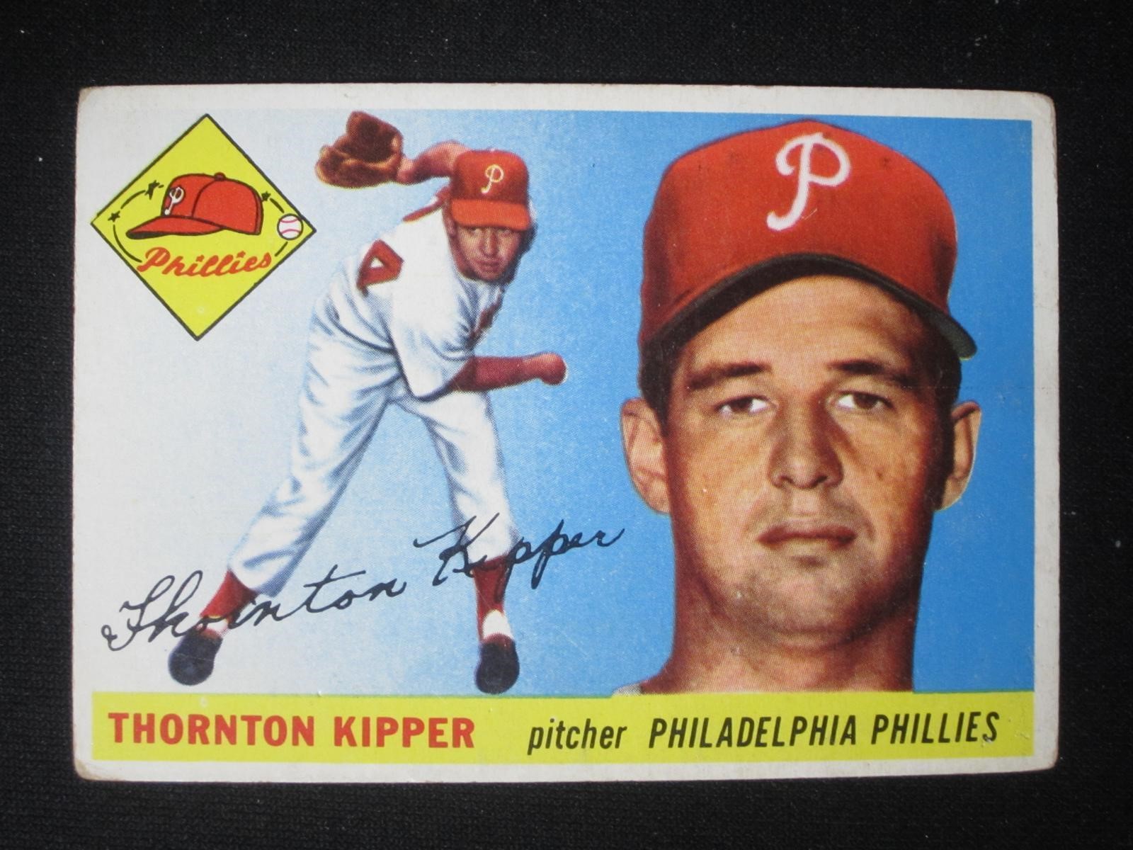 1955 TOPPS #62 THORNTON KIPPER PHILLIES
