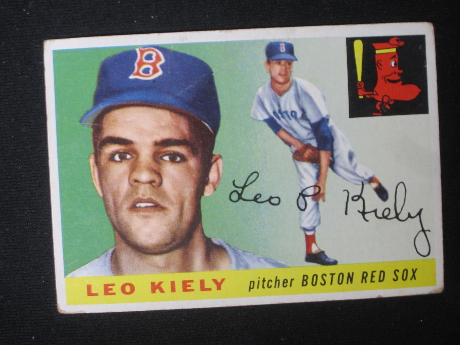 1955 TOPPS #36 LEO KIELY BOSTON RED SOX