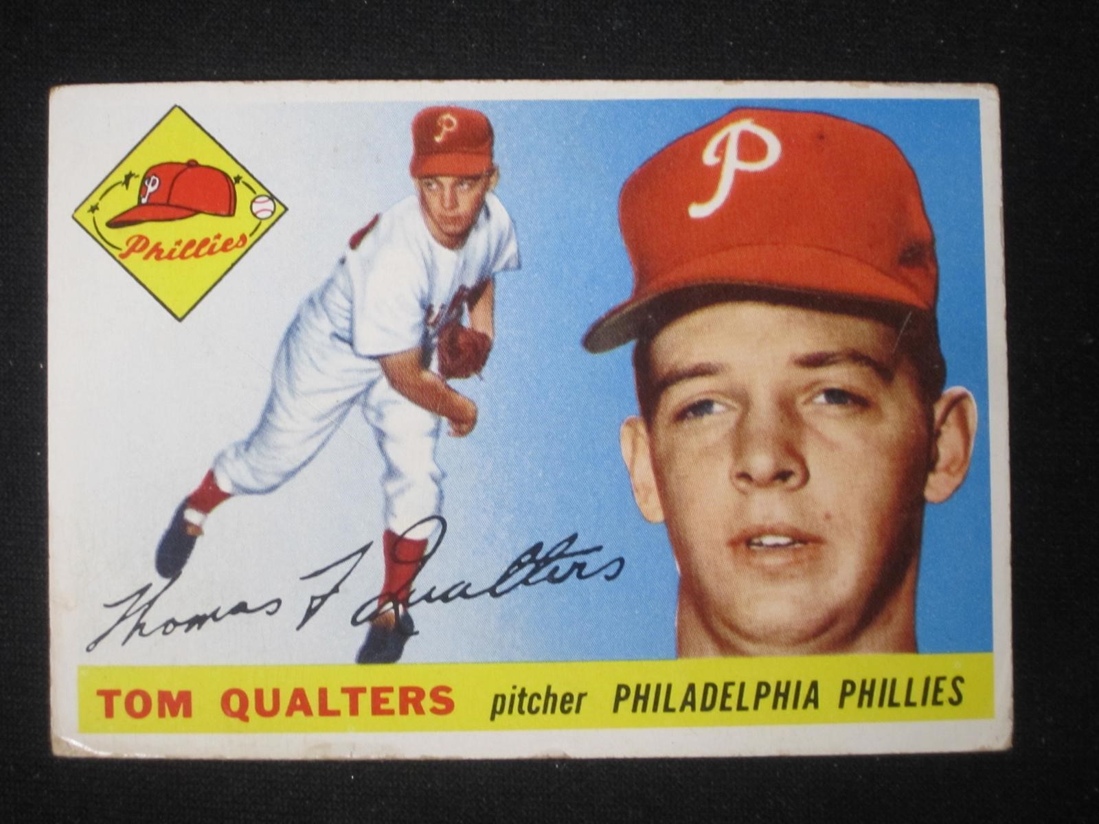 1955 TOPPS #33 TOM QUALTERS PHILLIES