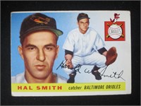 1955 TOPPS #8 HAL SMITH BALTIMORE ORIOLES