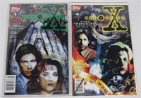 (2) Topps The X Files Comic Books