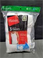 3 PK Hanes Tanks 46/48